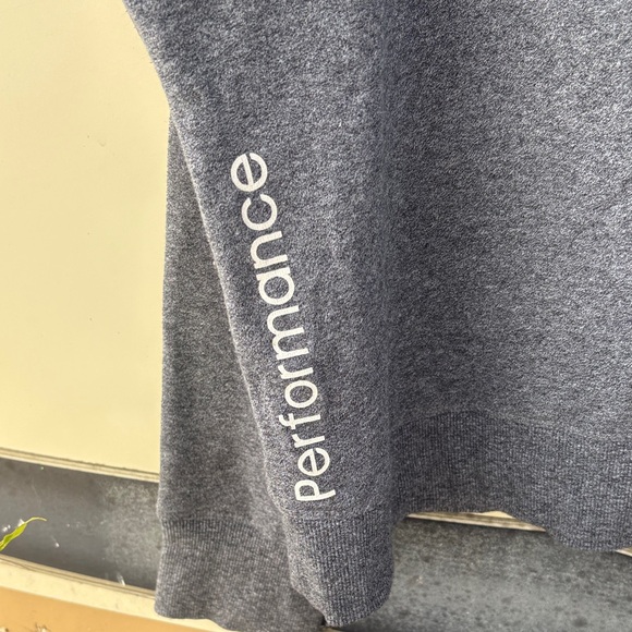 Calvin Klein Charcoal Hoodie with White Accents - Picture 5 of 6